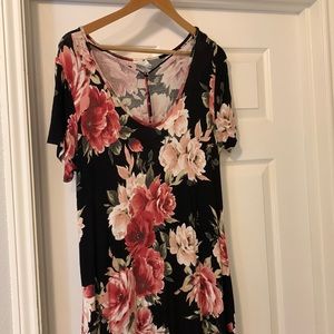 Floral Maxi Y front with pockets
